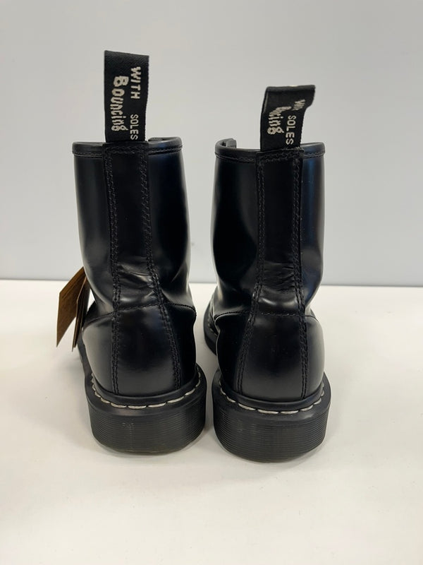 ドクターマーチン Dr.Martens 8ホールブーツ ホワイトステッチ 24758 メンズ靴 ブーツ その他 ブラック UK7 101sh-2361