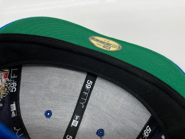 シュプリーム SUPREME 22AW Velour Box Logo New Era ベロア ボックス ロゴ ニューエラ ベースボールキャップ 帽子 青 帽子 メンズ帽子 キャップ 刺繍 ブルー 104H-48