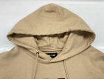 ウィンダンシー WIND AND SEA × GOD SELECTION XXX ゴッドセレクショントリプルエックス プルオーバー パーカー HOODIE フーディ 刺繍 茶色 BEIGE WDS-XXX-21A-02 パーカ ロゴ ベージュ Lサイズ 104MT-734