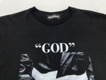 ゴッドセレクション GOD SELECTION XXX 24AW PRINT S/S TEE プリント Tシャツ 半袖 黒 Tシャツ プリント ブラック Lサイズ 104MT-1593