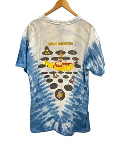 バンド band 90s 90's TULTEX The Beatles Yellow Submarine ビートルズ イエローサブマリン ©1999 タイダイ LIQUID BLUE Tシャツ マルチカラー Lサイズ 101MT-2949