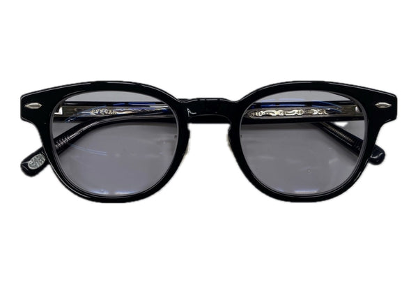 アイヴァン EYEVAN Webb-FP 単式跳ね上げ サングラス ミル打ち柄 アイウェア 眼鏡 黒 眼鏡・サングラス 眼鏡 ロゴ ブラック 104G-39