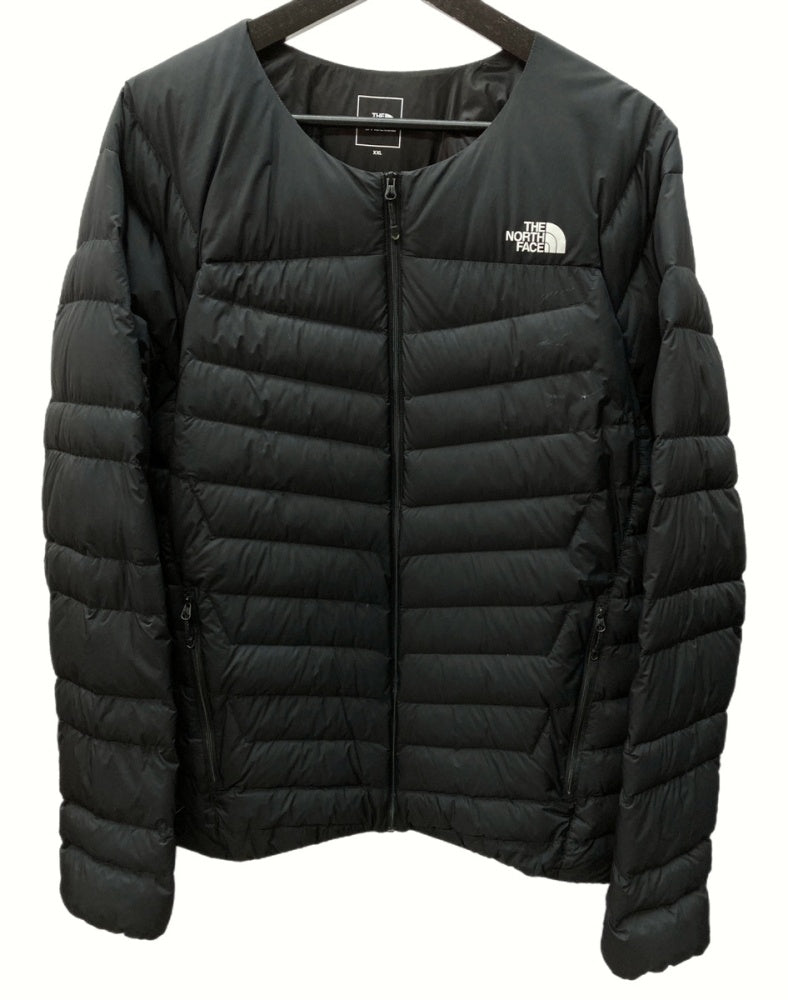 ザノースフェイス THE NORTH FACE Thunder Roundneck Jacket サンダー ラウンドネック ジャケット 中綿 ダウン  BLACK 黒 NY82213 XXL ジャケット ロゴ ブラック 104MT-704 | 古着通販のドンドンサガール