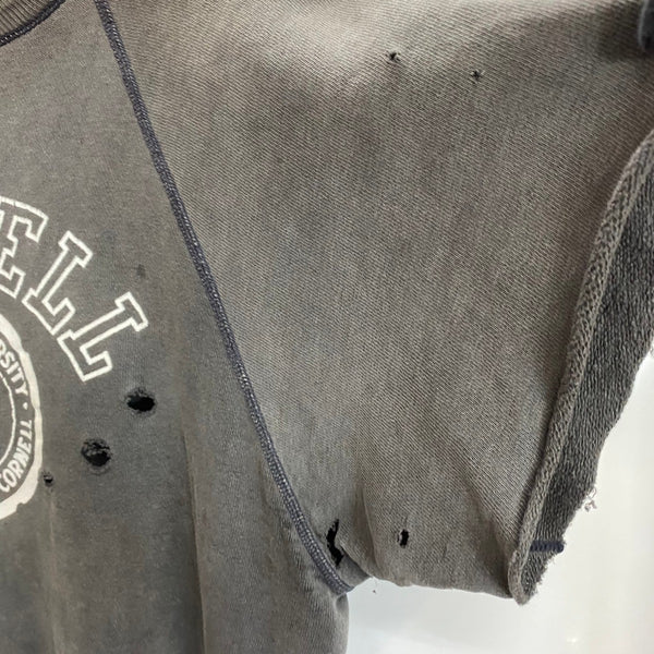 【曜日割引対象外】 チャンピオン Champion 60's SHORT SLEEVE SWEAT SHIRT CORNELL USA製 半袖 スウェット ブラック Lサイズ 201MT-3772 VB