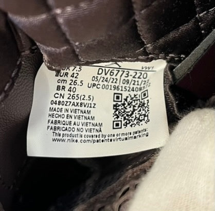 ジョーダン JORDAN NIKE×A MA MANIERE AIR JORDAN 4 RETRO SP ア マ マニエール ナイキ エアジョーダン 4 レトロ SP DV6773-220 メンズ靴 スニーカー パープル 26.5cm 101sh-2171