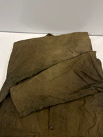 バブアー BARBOUR 90's 90年代 3ワラント GAMEFAIR ゲームフェア ワックス コットン オイルドジャケット ハーフコート VINTAGE ヴィンテージ C42 ジャケット カーキ 101MT-5342