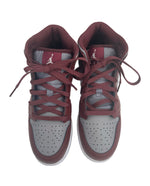 ジョーダン JORDAN Nike GS Air Jordan 1 Mid Team Red ナイキ GS エアジョーダン1 ミッド チーム レッド DQ8423-615 メンズ靴 スニーカー グレー 25cm 101sh-1941