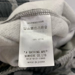 ア ベイシング エイプ A BATHING APE Heather Gray Camo Sweatpants 001PTK801006M ボトムスその他 グレー Mサイズ 201MB-884