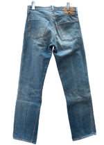 リーバイス Levi's 501 66前期 赤耳 70s 70年代 Vintage ヴィンテージ ジーンズ デニムパンツ ジーパン ボタン裏6 青 無地 デニム ブルー W31 L32 104MB-182