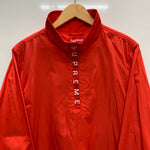 シュプリーム SUPREME Zip Logo Pullover Windbreaker ジャケット レッド Sサイズ 201MT-3417