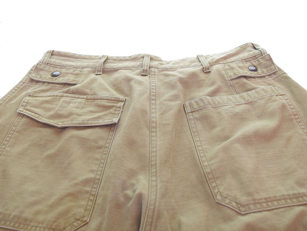 ゴールド gold HEAVY BACKSATIN U.S.A.F. UTILITY PANTS GL41940 チノパン カーキ Mサイズ 103MB-531