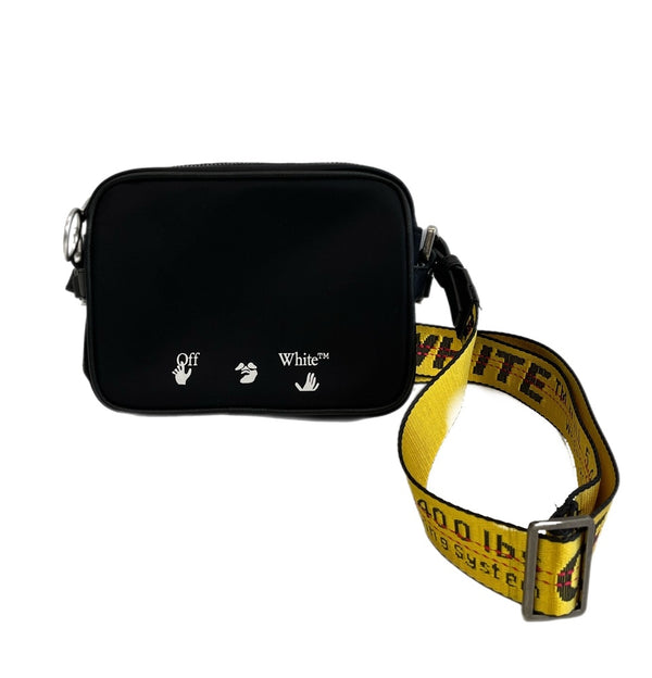 オフホワイト OFF-WHITE NYLON Belt bag ナイロン ベルト ショルダーバッグ 黒 OMNA110F20FAB001 バッグ メンズバッグ ショルダーバッグ・メッセンジャーバッグ ブラック 101bag-217