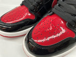 ナイキ NIKE 21年製 AIR JORDAN 1 RETRO HIGH OG PATENT BRED エア ジョーダン レトロ ハイ パテント ブレッド AJ1 シューズ 赤 黒 555088-063 メンズ靴 スニーカー ブラック 28.5cm 104S-995