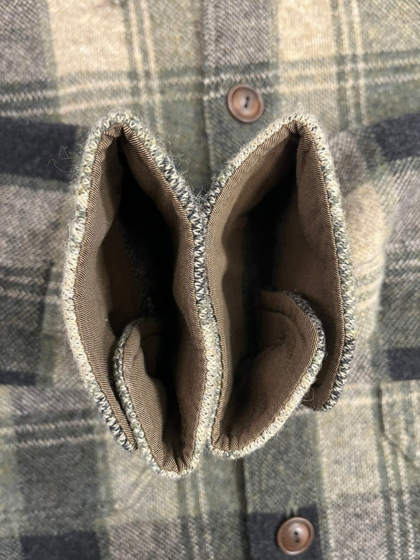 ラルフローレン RalphLauren purple label パープルレーベル 50th anniversary collection チェックシャツ シャツジャケット 緑 長袖シャツ グリーン Sサイズ 101MT-4809