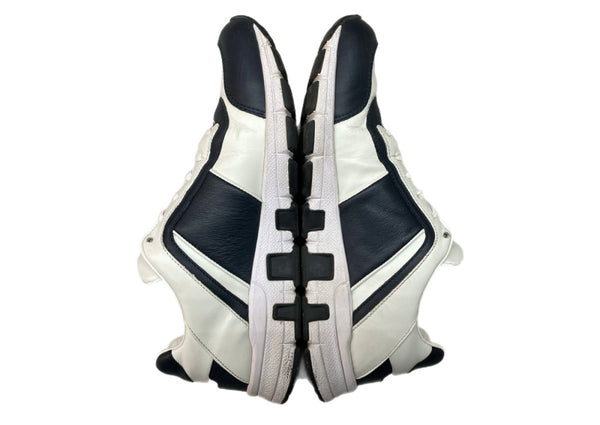 グッチ GUCCI INTERLOCKING G インターロッキング ローカット スニーカー GGロゴ シューズ 白 紺 426184 メンズ靴 スニーカー ホワイト サイズ 5 1/2 104S-1064