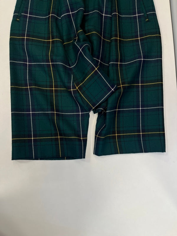 コムデギャルソン COMME des GARCONS HOMME PLUS オムプリュス 14AW クロップド サルエルパンツ 緑 PN-P079 ハーフパンツ グリーン SSサイズ XS 101MB-741