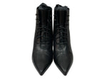 サンローラン Saint Laurent ポインテッドトゥ パテントブーツ レースアップ ヒール レザー BLACK 黒 351930 レディース靴 ブーツ その他 ブラック SIZE36 1/2 104S-715