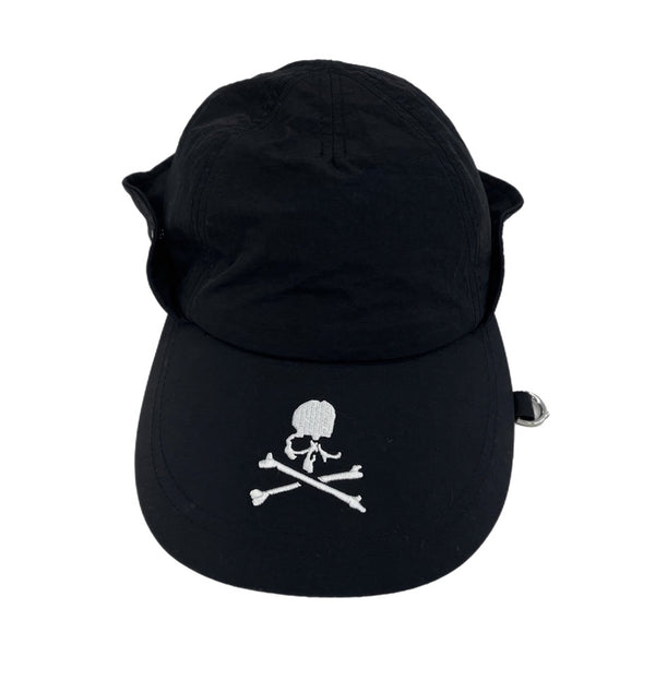 マスターマインド MASTERMIND ×KANGOL Wavy Con Baseball カンゴール ロゴ刺繍入りキャップ K4551PJ 帽子 メンズ帽子 キャップ ブラック 101hat-165