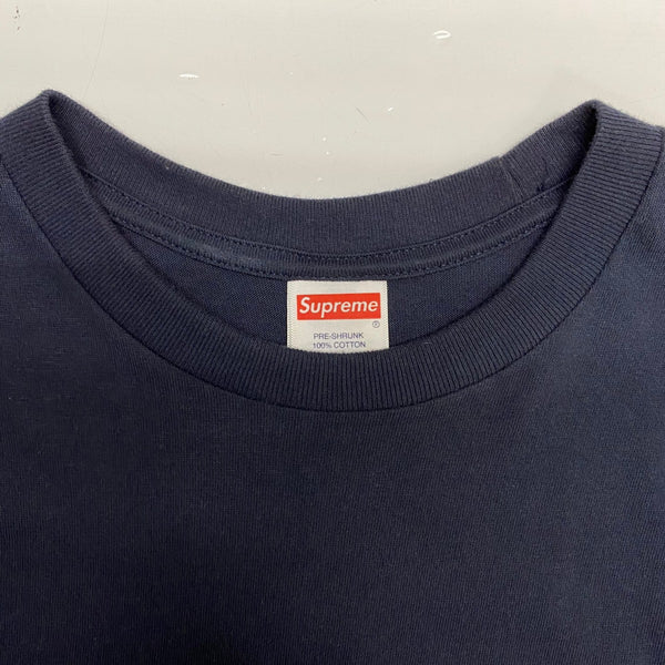 シュプリーム SUPREME 24AW Satan Tee Tシャツ ネイビー Sサイズ 201MT-4812