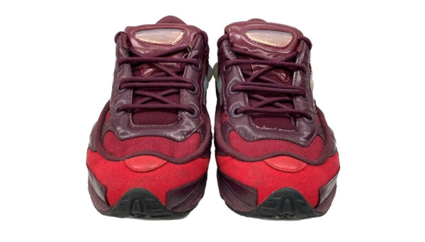 アディダス adidas ラフシモンズ RAF SIMONS 17年製 OZWEEGO III オズウィーゴ 3 ローカット シューズ 靴 BORDEAUX ボルドー RED 赤 B22538 メンズ靴 スニーカー ワインレッド 25.5cm 104S-908
