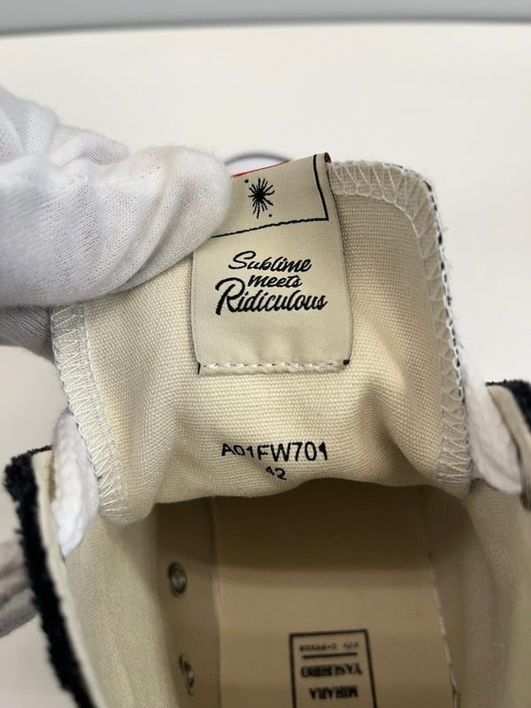 ミハラ ヤスヒロ MIHARAYASUHIRO PETERSON ピーターソン ハイカットスニーカー 黒 A01FW701 メンズ靴 スニーカー ブラック 表記サイズ42 101sh-2287