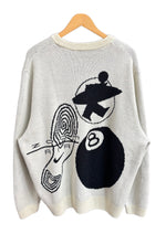 ナイキ NIKE Stussy Knit Sweater ステューシー ニット セーター コラボ DR2893-238 ホワイト XLサイズ 201MT-2752