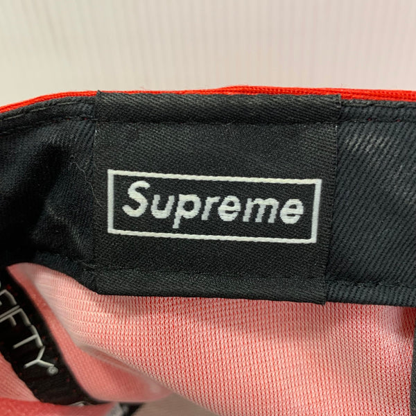 【中古】シュプリーム SUPREME ダズル ボックスロゴ ニューエラ Dazzle Box Logo New Era 16SS 7 5/8 帽子 メンズ帽子 キャップ レッド 201goods-661