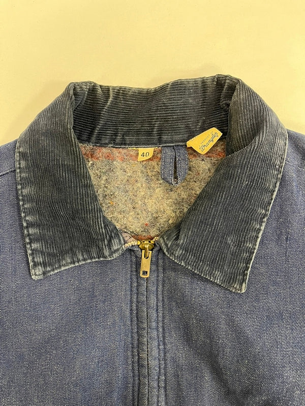 ラングラー Wrangler 70s 70's 70年代 デニムジャケット 裏地ブランケット VINTAGE ヴィンテージ 40 ジャケット ブルー 101MT-5101