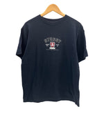 ステューシー STUSSY 90’s~00's OLD STUSSY 銀タグ シールド Sロゴ アメリカ製 MADE IN USA Vintage ヴィンテージ Tシャツ ネイビー Lサイズ 101MT-4482