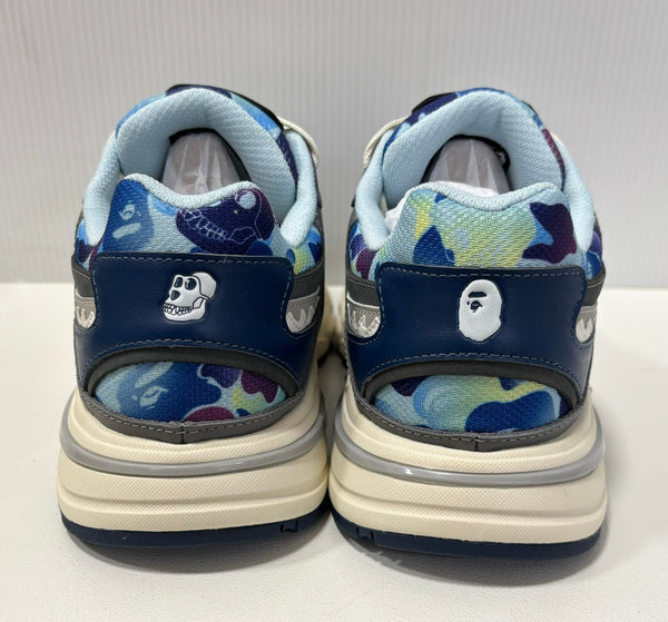 アベイシングエイプ A BATHING APE® ボアードエイプヨットクラブ × アベイシングエイプ シャークスタ "ブルー" Bored Ape Yacht Club × A BATHING APE® SHARK STA "Blue" BAPE-BAYC-SS-B メンズ靴 スニーカー ブルー 28cmサイズ 201-shoes1013