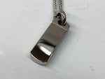 ディーゼル DIESEL DOG TAG NECKLACE ドッグ タグ ネックレス ロゴプレート ペンダント 銀 DX1116040 メンズジュエリー ネックレス・ペンダント ロゴ シルバー 104A-77