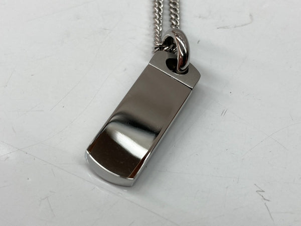 ディーゼル DIESEL DOG TAG NECKLACE ドッグ タグ ネックレス ロゴプレート ペンダント 銀 DX1116040 メンズジュエリー ネックレス・ペンダント ロゴ シルバー 104A-77