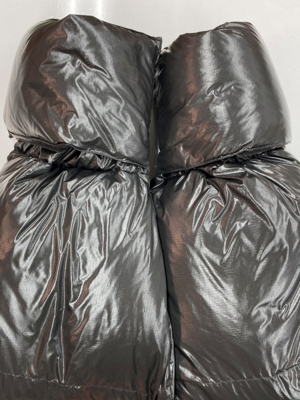 エンタイアスタジオ entire studios PFD V2 PUFFER パファー ダウン ジャケット オーバーサイズ ボックスシルエット 短丈 灰 ジャケット 無地 グレー Mサイズ 104MT-2136