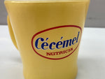 ファイアーキング Fire-King 60s 70s NUTRICIA Cecemel Mug ニュートリシア セセメル マグ 企業ロゴ USA製 耐熱 マグカップ 黄 その他 ロゴ イエロー 104Z-21