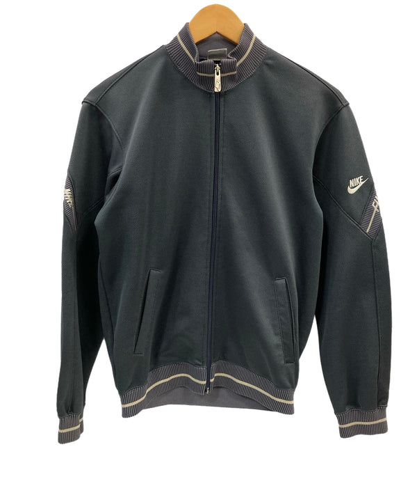 ナイキ NIKE 80's 80年代 青タグ FUNCTION BY NIKE トラックジャケット 日本製 OLD NIKE オールド  ジャージ グレー Mサイズ 101MT-3812
