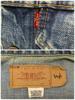 【曜日割引対象外】 リーバイス Levi's 70's 70505 4th BIG E ケアタグ USA製 ボタン裏526 デニム ジャケット 201MT-3240 VB