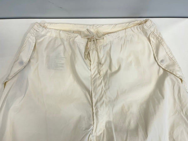 ミリタリー Military 90s Vintage ヴィンテージ  Snow Camo Over Pants スノーカモ オーバーパンツ 白 ミリタリーパンツ 8415-00-935-0571 ボトムスその他 ホワイト Mサイズ 101MB-690