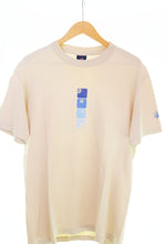 ステューシー STUSSY USA製 SSリンクロゴ プリント 半袖Tシャツ  Tシャツ ベージュ Mサイズ 103MT-2589