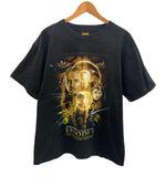 ヴィンテージ vintage 90's 90年代 STAR WARS EPISODE 1 THE PHANTOM MENACE  ©1999 スターウォーズ エピソード1 - Tシャツ ブラック フリーサイズ 101MT-3794