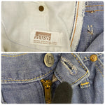 【曜日割引対象外】 モンゴメリーワード MONTGOMERY WARD 101 60's 70's バットダイ 5Pデニム デニム ブルー W32サイズ 201MB-998 VB