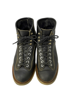 ロンウルフ LONE WOLF FO 1616 7 1/2 メンズ靴 ブーツ ワーク ブラック 201-shoes758