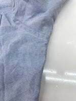 ダブルアールエル RRL BUTTONDOWN OXFORD SHIRT ボタンダウン オックスフォード シャツ 長袖 インパクト21 Ralph Lauren 青 HS-RL-HM-4684 長袖シャツ 無地 ブルー Mサイズ 104MT-2248