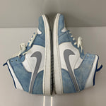 ナイキ NIKE AIR JORDAN 1 MID SE HYPER ROYAL DN3706-401 メンズ靴 スニーカー ブルー 27.0cmサイズ 201-shoes1485