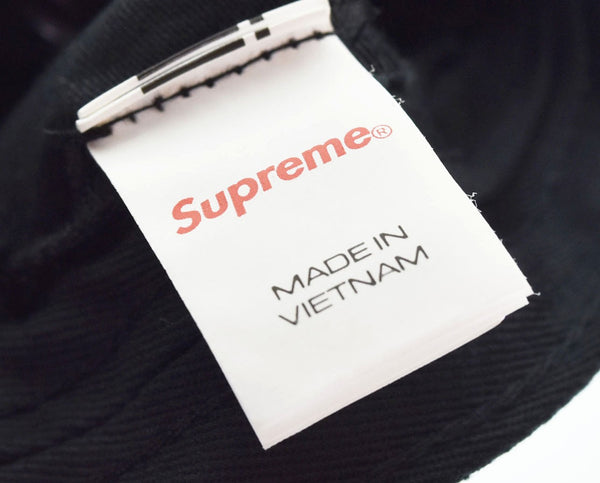 シュプリーム SUPREME 5SS Military Camp Cap ミリタリーキャンプキャップ 帽子 メンズ帽子 キャップ ブラック 103H-69