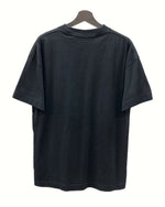 パームエンジェルス PALM ANGELS SPRAYED LOGO TEE スプレー ロゴ Tシャツ 半袖 クルーネック カットソー 黒 PMAA001S20413055 Tシャツ プリント ブラック Lサイズ 104MT-1142