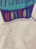 ヴィンテージ vintage 90s マリリンモンロー Marilyn Monroe ©1995 袖シングル US古着 袖シングル 白 XL Tシャツ ホワイト LLサイズ 101MT-2968