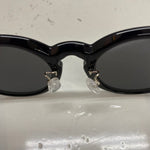 【中古】チャレンジャー CHALLENGER LYZE SUNGLASSES ケース付き 眼鏡・サングラス サングラス ブラック フリーサイズ 201goods-824