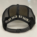 【中古】チャレンジャー CHALLENGER ロゴ メッシュキャップ 帽子 メンズ帽子 キャップ ブラック 201goods-823