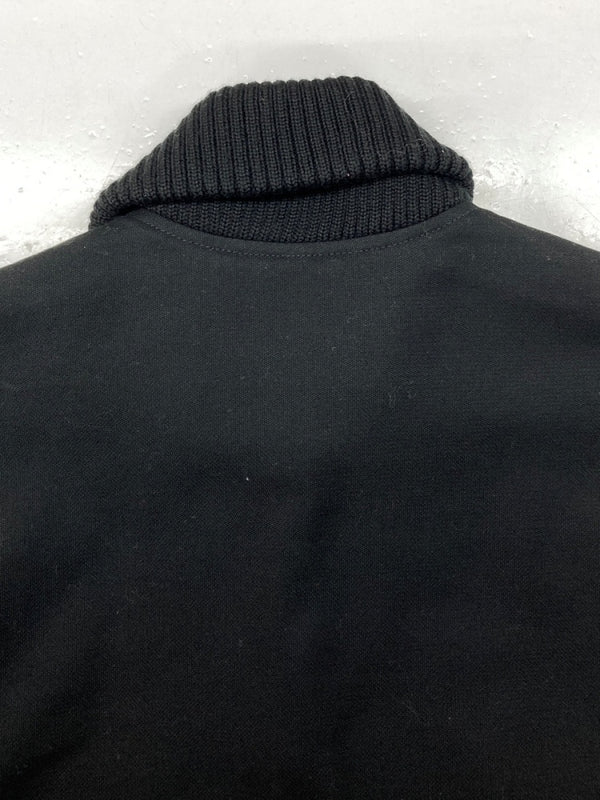 ヒステリックグラマー HYSTERIC GLAMOUR STADIUM JUMPER スタジアム ジャンパー スタジャン ファラオジャケット ボタン チェーンステッチ アウター 黒 0211AB04 ジャケット ロゴ ブラック Sサイズ 104MT-1612