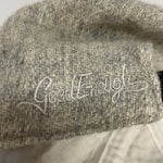 【中古】グッドイナフ Goodenough 90s GEロゴ ウール キャップ 帽子 メンズ帽子 キャップ グレー 201goods-725